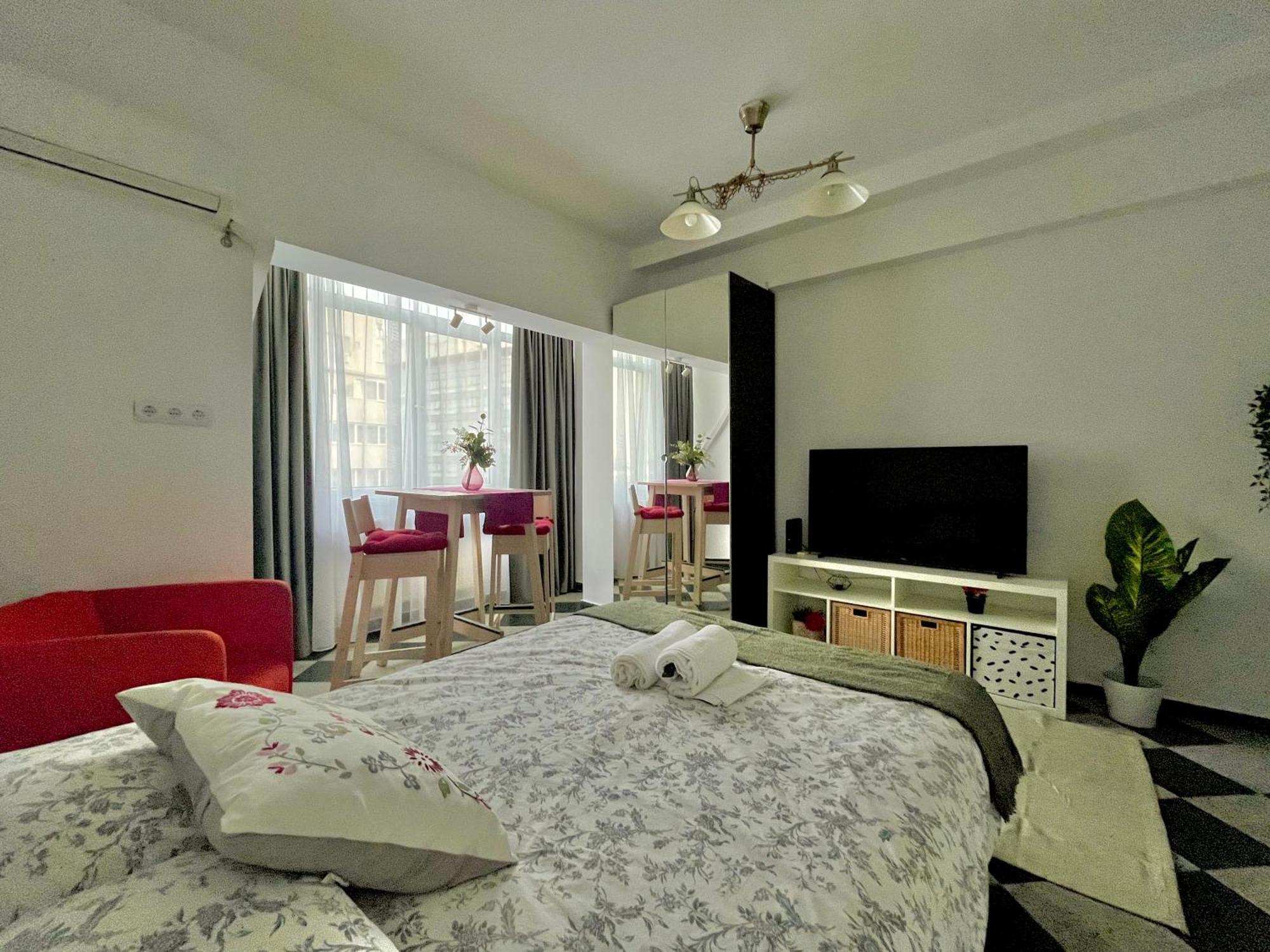 Victoriei Spacious Studio Bukarest Exterior foto